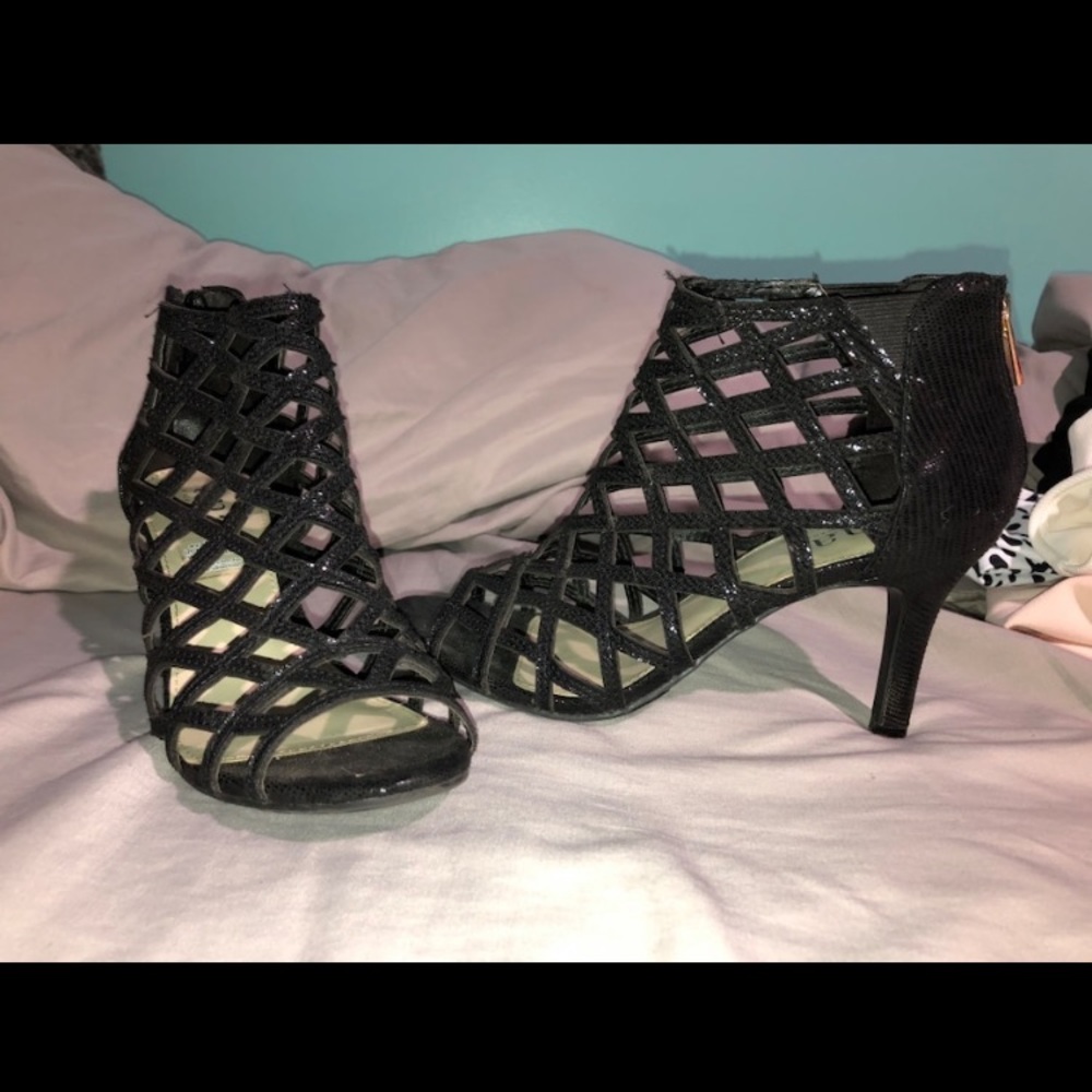 Black heels